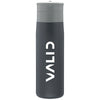 H2Go Matte Slate Lure 10 oz Water Bottle