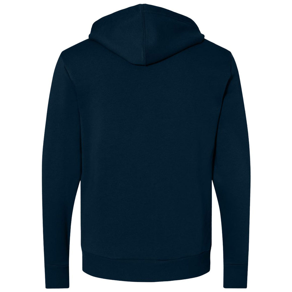 Alternative Apparel Men's Midnight Navy Eco-Cozy Fleece Zip Hoodie