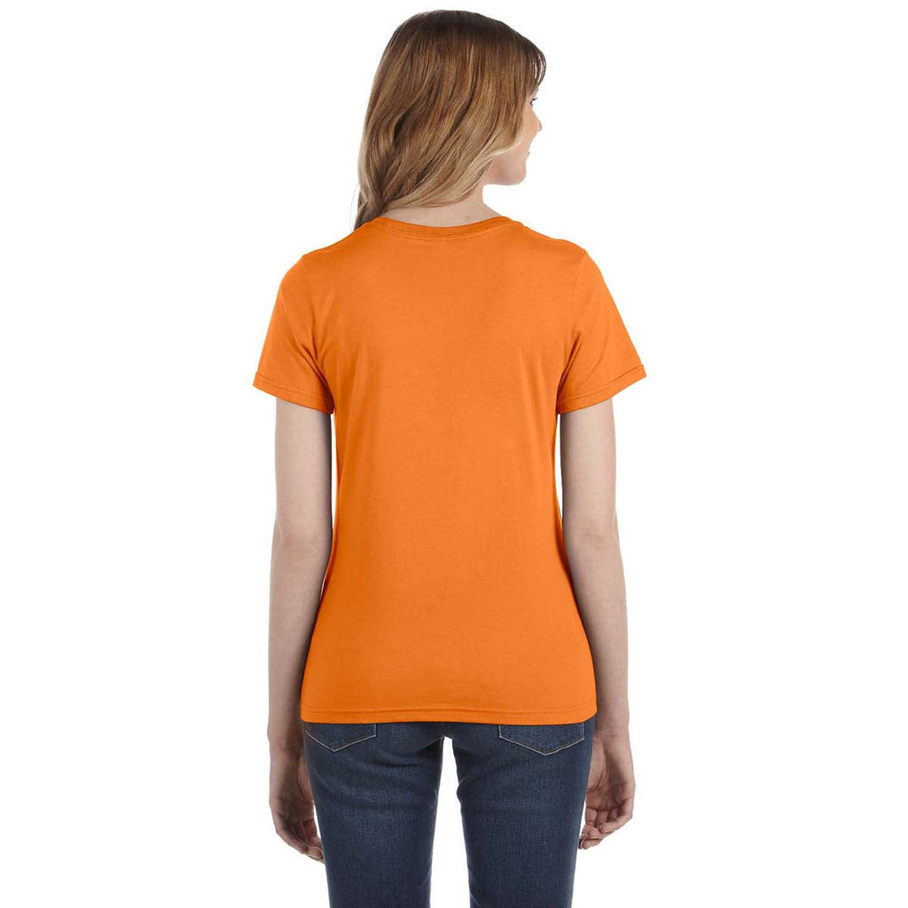 Gildan Women's Mandarin Orange Lightweight T-Shirt