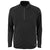 North End Men's Black Radar Half-Zip Performance Long-Sleeve Top