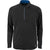 North End Men's Black/True Royal Radar Half-Zip Performance Long-Sleeve Top