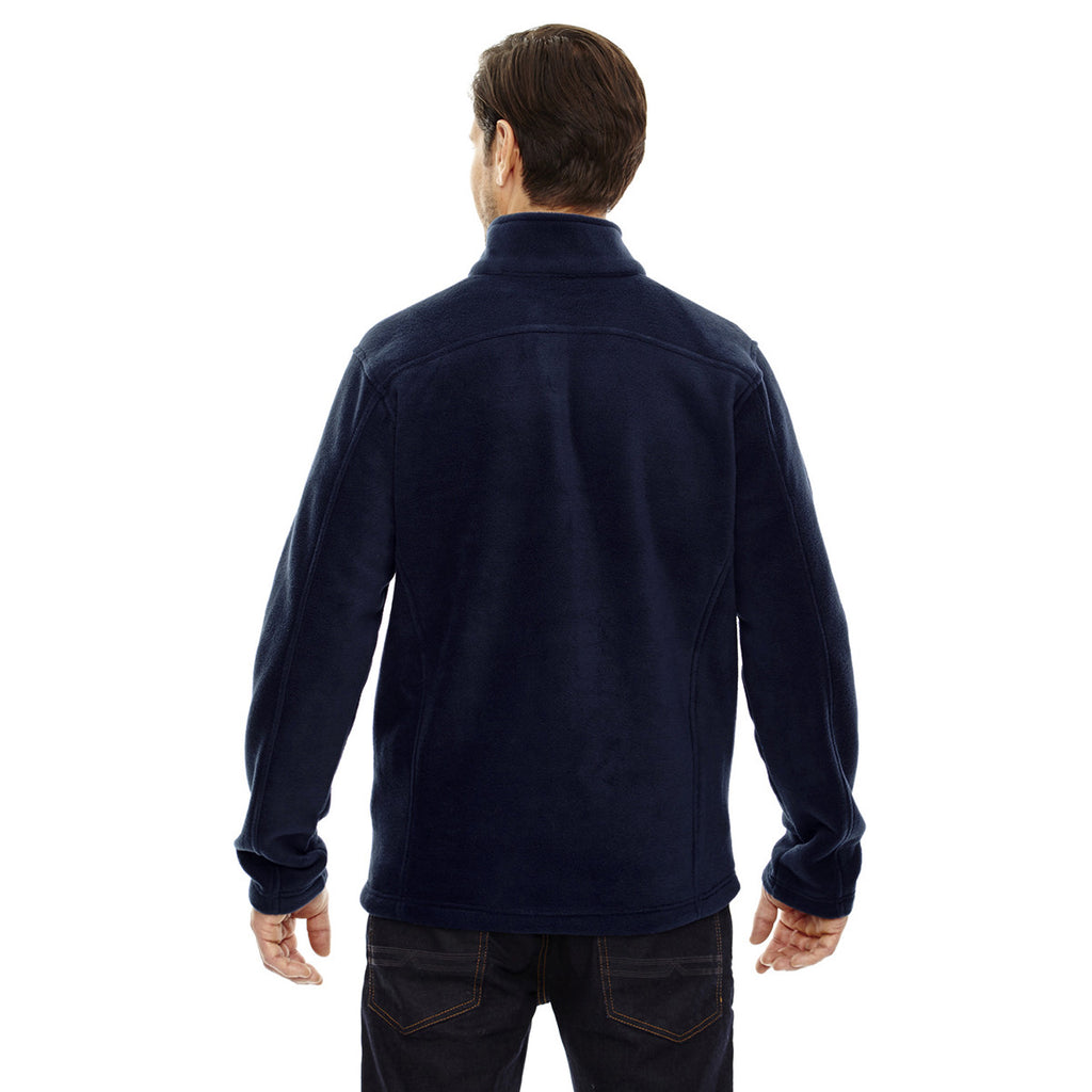 Core 365 Men's Classic Navy Tall Journey Fleece Jacket