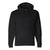 J. America Men's Black Premium Hooded Sweatshirt