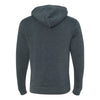 J. America Men's Navy Triblend Triblend Hooded Pullover Sweatshirt