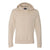 J. America Men's Oatmeal Triblend Triblend Hooded Pullover Sweatshirt