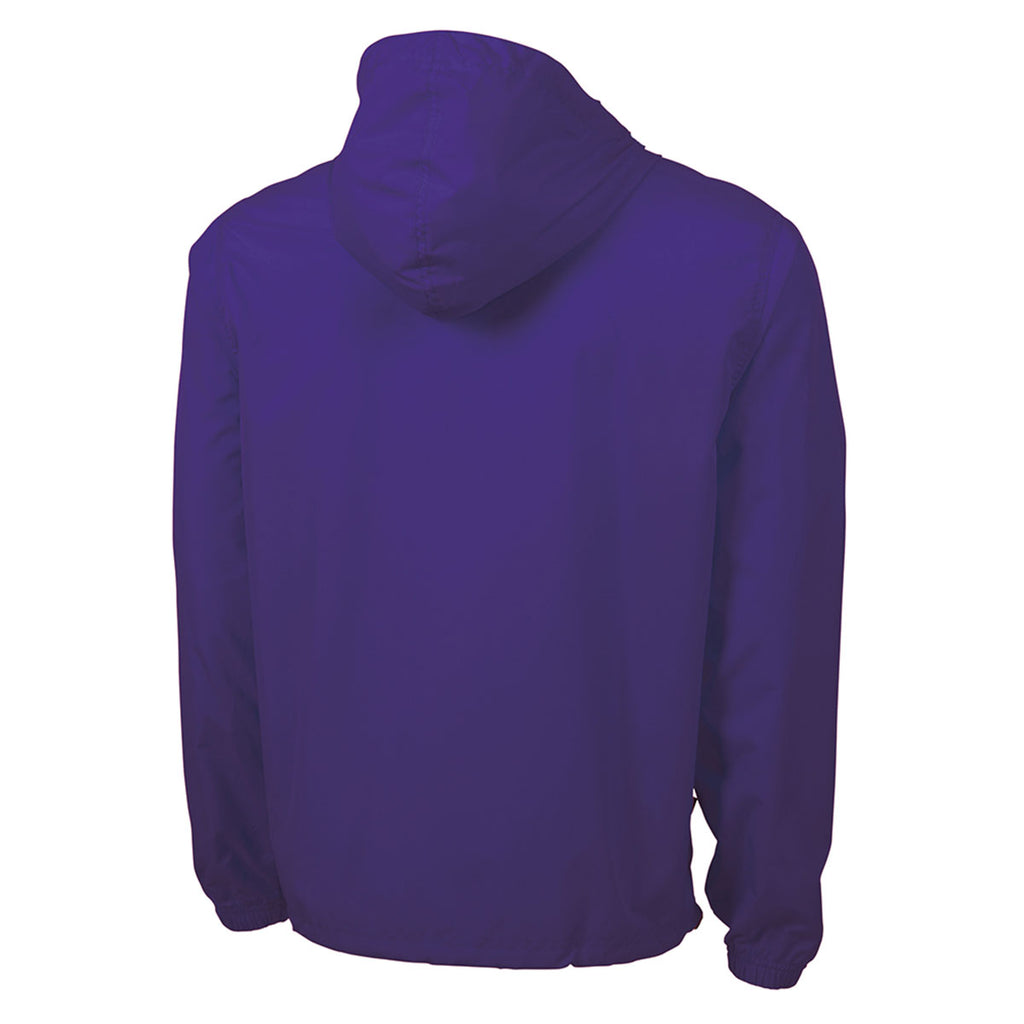 Charles River Youth Purple Pack-N-Go Pullover