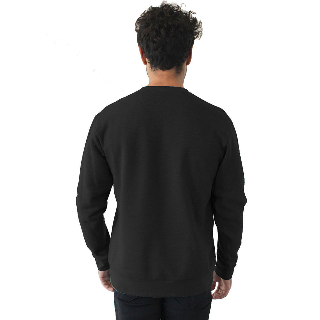 Next Level Unisex Heather Black Pullover PCH Crewneck Sweatshirt