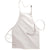 Edwards White No-Pocket Bib Apron