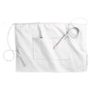 Edwards White 2-Pocket Half Bistro Apron