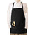 Edwards Black 3-Pocket E-Z Slide Bib Apron