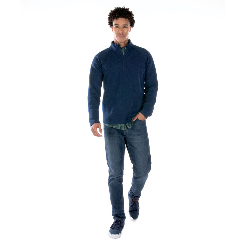 Charles River Men's Navy Seaport Quarter Zip