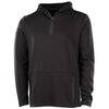 Charles River Unisex Black Seaport Quarter Zip Hoodie