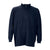 Vantage Men's Navy 1/4-Zip Flat-Back Rib Pullover