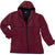 Charles River Men's Maroon/Black New Englander Rain Jacket