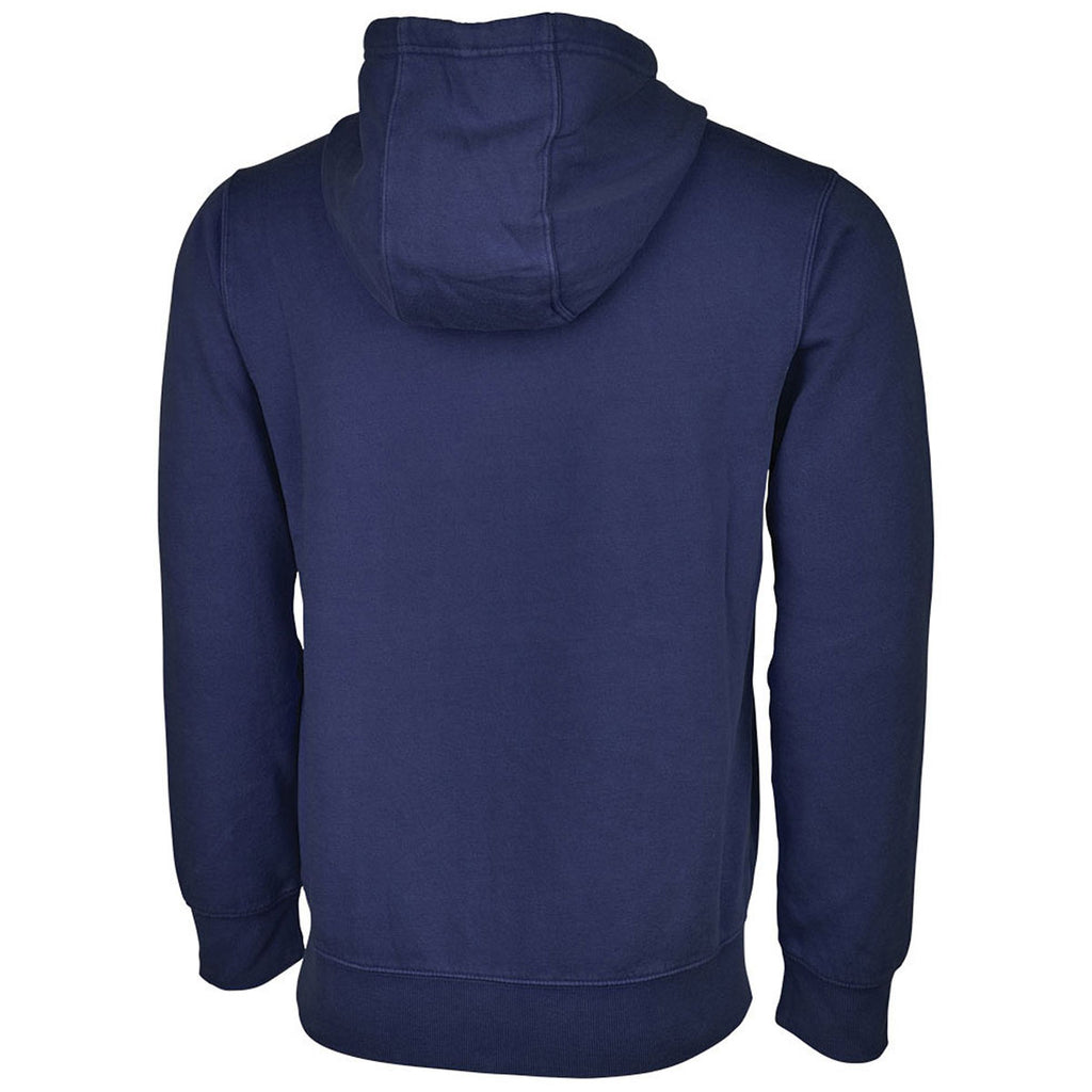 Charles River Unisex Navy Clifton Full Zip Hoodie