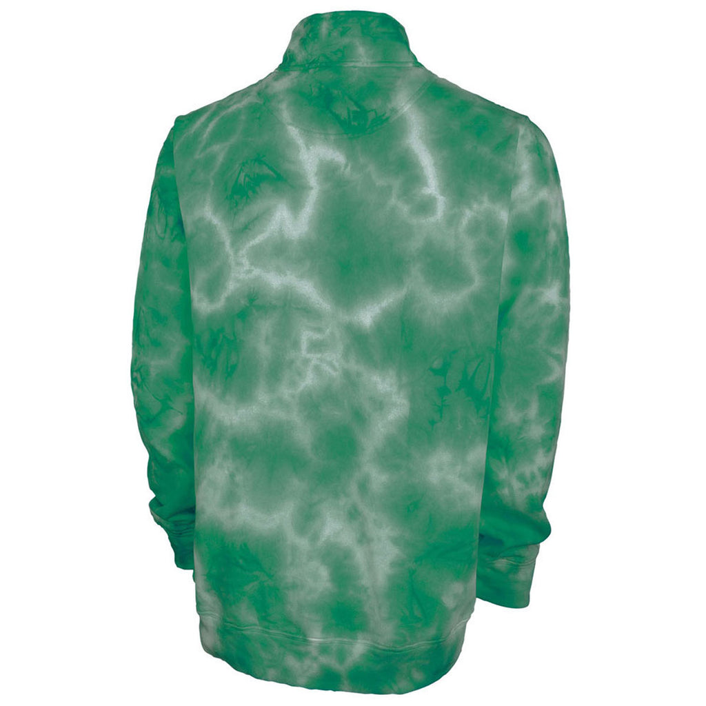 Charles River Unisex Forest Tie Crosswind Quarter Zip Sweatshirt (Tie-Dye)