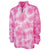 Charles River Unisex Pink Tie Crosswind Quarter Zip Sweatshirt (Tie-Dye)