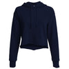 Next Level Women's Midnight Navy Laguna Suede Hoodie