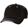 Sportsman Black Tri-Color Cap