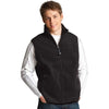 Charles River Men's Black Ridgeline Fleece Vest