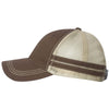 Sportsman Brown/Khaki Trucker Cap with Stripes