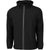 Charles River Men's Black Pack-N-Go Full Zip Reflective Jacket