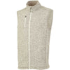 Charles River Men's Oatmeal Heather Pacific Heathered Vest