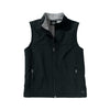 Charles River Men's Black/Vapor Grey Soft Shell Vest