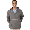 Charles River Men's Grey Pack-N-Go Pullover