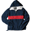 Charles River Unisex Navy/Red Classic Charles River Striped Pullover