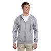 Jerzees Men's Oxford 8 Oz. Nublend Fleece Full-Zip Hood