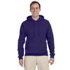 Jerzees Men's Deep Purple 8 Oz. Nublend Fleece Pullover Hood