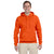 Jerzees Men's Safety Orange 8 Oz. Nublend Fleece Pullover Hood