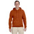 Jerzees Men's Texas Orange 8 Oz. Nublend Fleece Pullover Hood