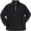 Charles River Men's Black Freeport Microfleece Pullover