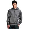 Charles River Men's Grey Bonded Polyknit Sweatshirt