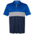 adidas Men's Collegiate Royal/Grey Three/Collegiate Navy Merch Block Sport Polo