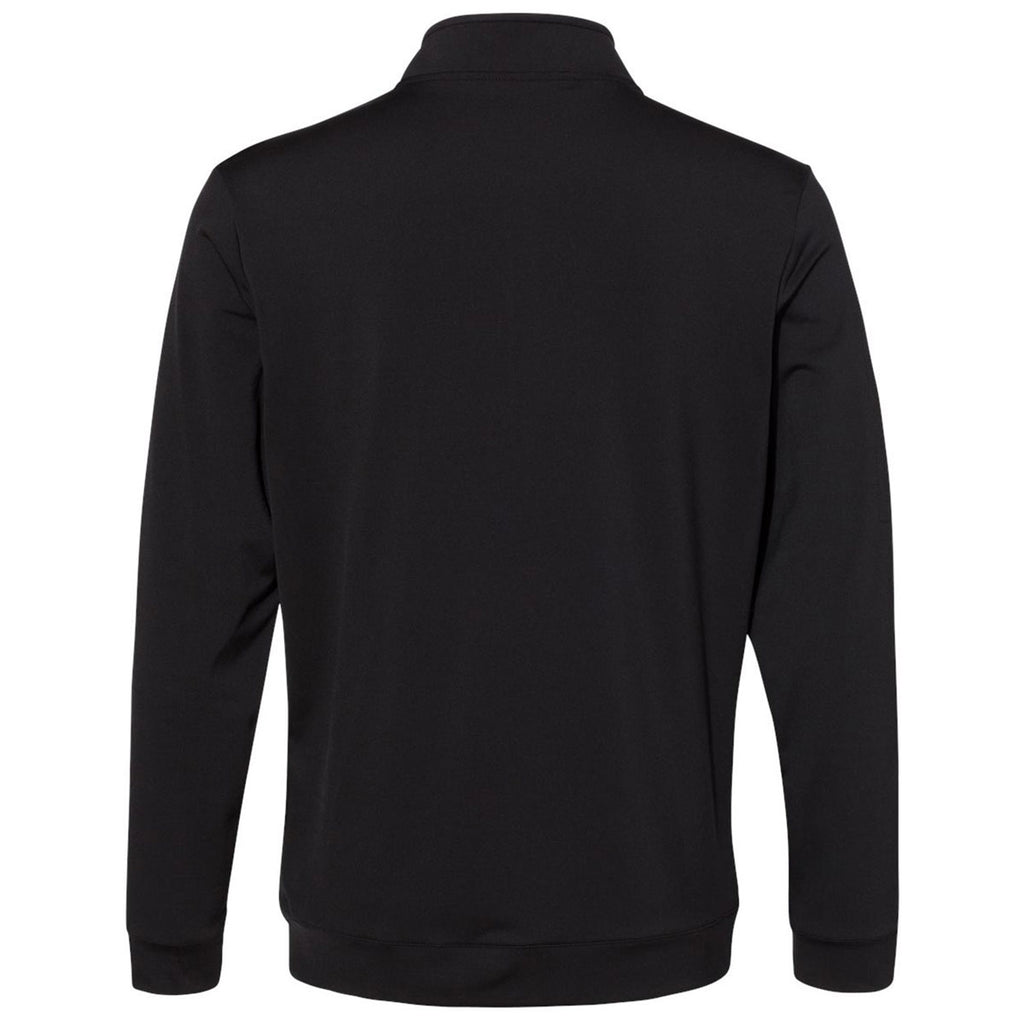 adidas Men's Black Performance Texture Quarter Zip