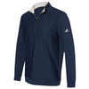 adidas Men's Collegiate Navy Performance Texture Quarter Zip