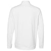 adidas Men's White Performance Texture Quarter Zip