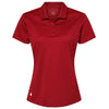 Adidas Women's Power Red Basic Sport Polo