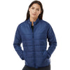 Adidas Women's Team Navy Blue Puffer Jacket