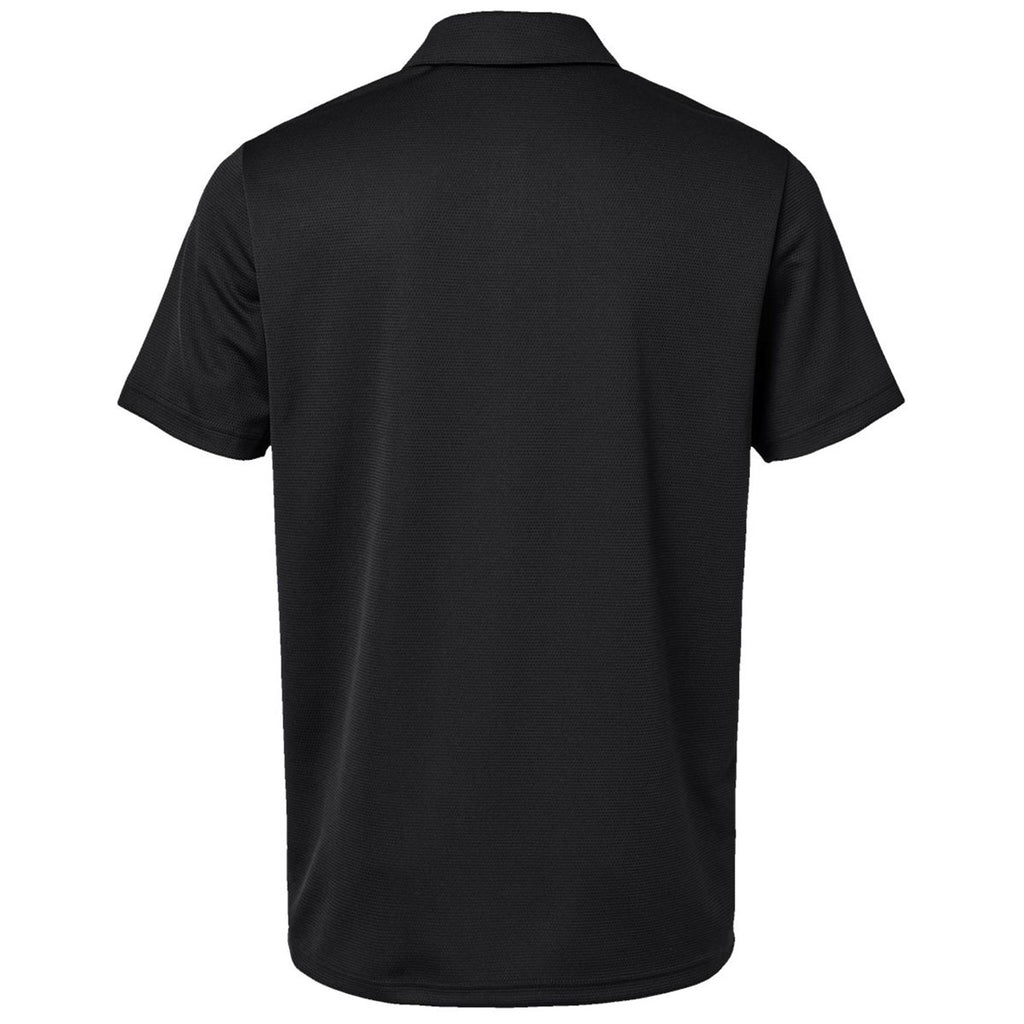 Adidas Men's Black Micro Pique Polo