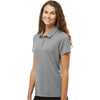 Adidas Women's Grey Three Micro Pique Polo