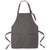 Port Authority Charcoal Medium-Length Two-Pocket Bib Apron