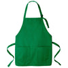 Port Authority Kelly Green Medium-Length Two-Pocket Bib Apron