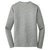 Alternative Apparel Men's Heather Grey Rebel Blended Jersey Long Sleeve Tee