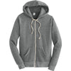 Alternative Apparel Women's Eco Grey Adrian Eco-Fleece Full Zip Hoodie