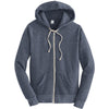 Alternative Apparel Women's Eco True Navy Adrian Eco-Fleece Full Zip Hoodie