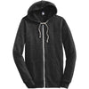 Alternative Apparel Men's Eco Black Rocky Eco-Fleece Full Zip Hoodie